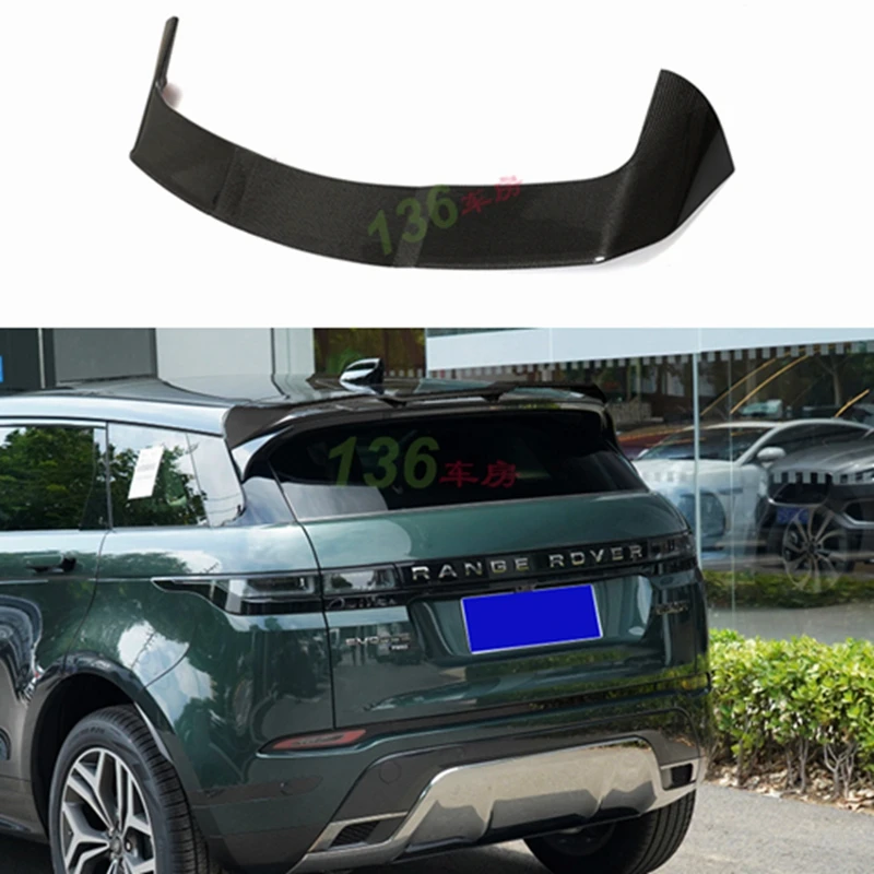 For Range Rover Evoque spoiler carbon fibre wing rear door roof spoiler 2020-2022
For Range Rover Evoque spoiler carbon fibre wing rear door roof spoiler 2020-2022