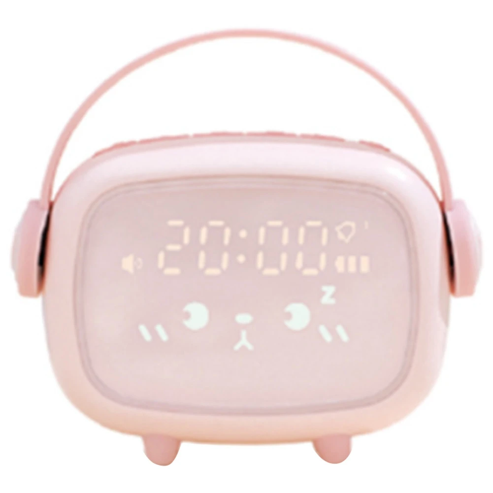 Cute Voice Control Night Light Alarm Clock Timing Countdown Snooze Clock LED Smart Light Kids Gift for Home Decor A
Cute Voice Control Night Light Alarm Clock Timing Countdown Snooze Clock LED Smart Light Kids Gift for Home Decor A