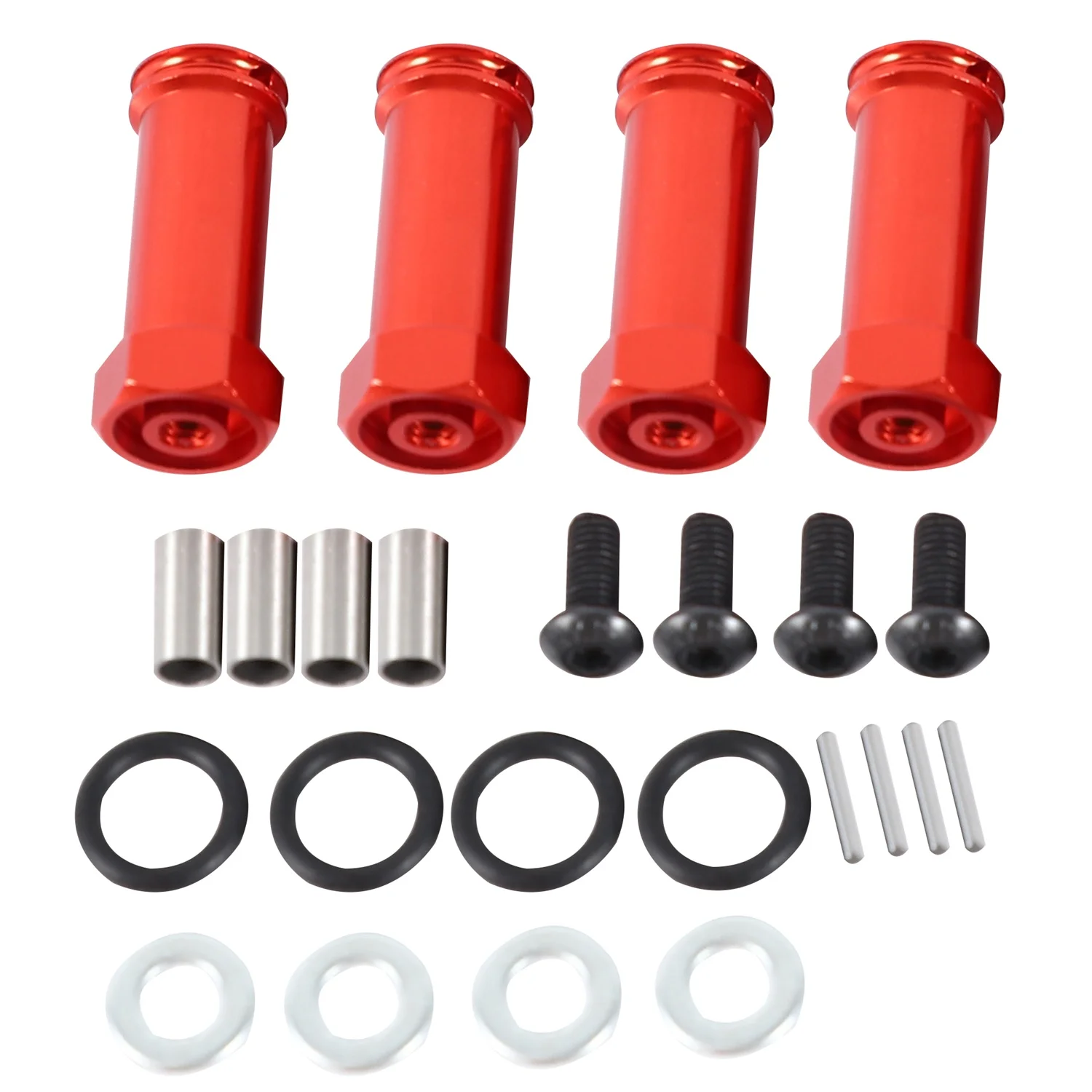 12Mm Aluminum Wheel Hex Adapters Long 29Mm Extension RC Car Conversion Parts for 1/12 Wltoys 12428 12423 Red
12Mm Aluminum Wheel Hex Adapters Long 29Mm Extension RC Car Conversion Parts for 1/12 Wltoys 12428 12423 Red