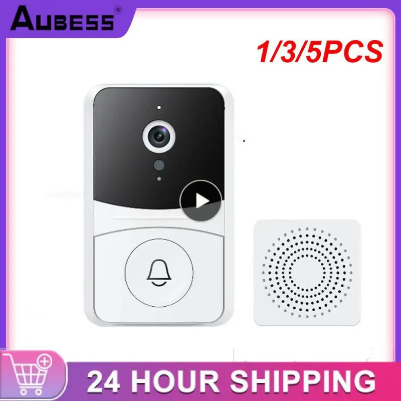 1/3/5PCS Wifi Outdoor Voice Change Security Door Bell Security Alarm Camera Night Wireless Doorbell Tuya Smart Video
1/3/5PCS Wifi Outdoor Voice Change Security Door Bell Security Alarm Camera Night Wireless Doorbell Tuya Smart Video