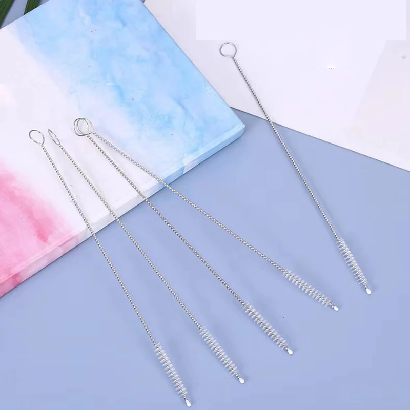 1/10Pcs/Set Stainless Soft Hair Suction For Washing Glass Silicone Tube Cleaner Brushes Fish Tank Straw Bottle Cleaning Brush
1/10Pcs/Set Stainless Soft Hair Suction For Washing Glass Silicone Tube Cleaner Brushes Fish Tank Straw Bottle Cleaning Brush