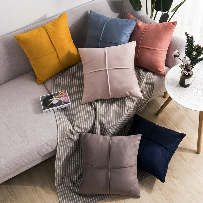 Suede Fabric Cushion Cover for Living Room Sofa Home Office Coffee Decoration Nordic Style Multiple Colors 45x45cm Pillowcase
Suede Fabric Cushion Cover for Living Room Sofa Home Office Coffee Decoration Nordic Style Multiple Colors 45x45cm Pillowcase