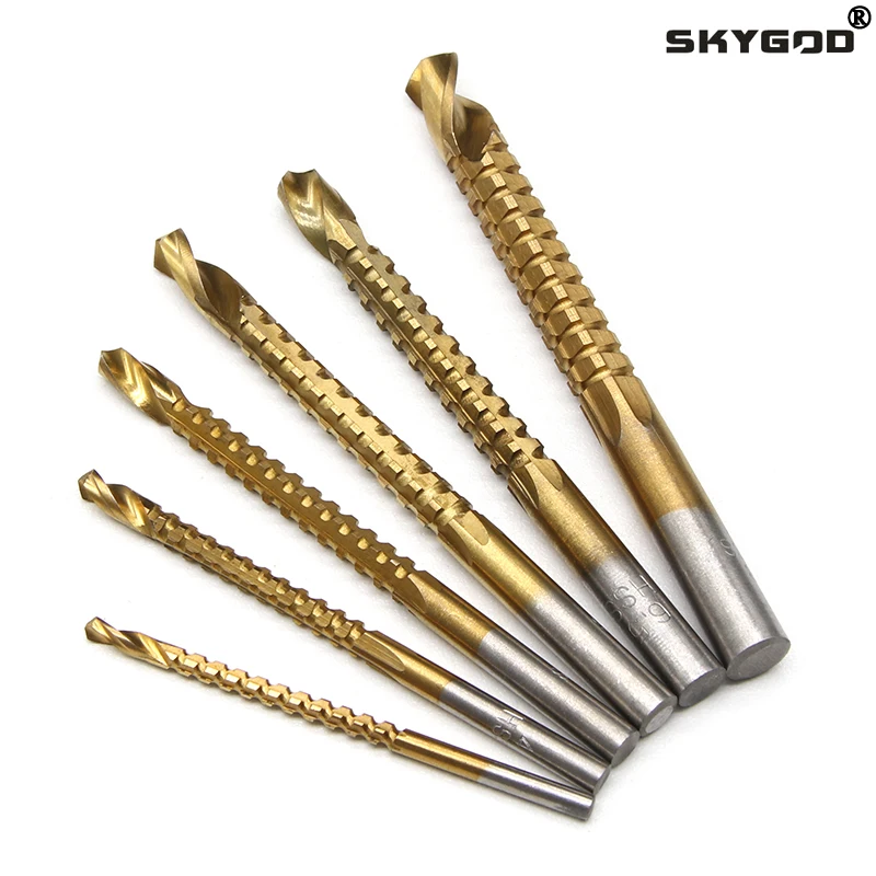 6pcs/set HSS Drill Bit Set 3-8mm Serrated Grooving Reamer Woodworking Chamfer Drill Pilot Hole Cutter Screw Hole Drills
6pcs/set HSS Drill Bit Set 3-8mm Serrated Grooving Reamer Woodworking Chamfer Drill Pilot Hole Cutter Screw Hole Drills