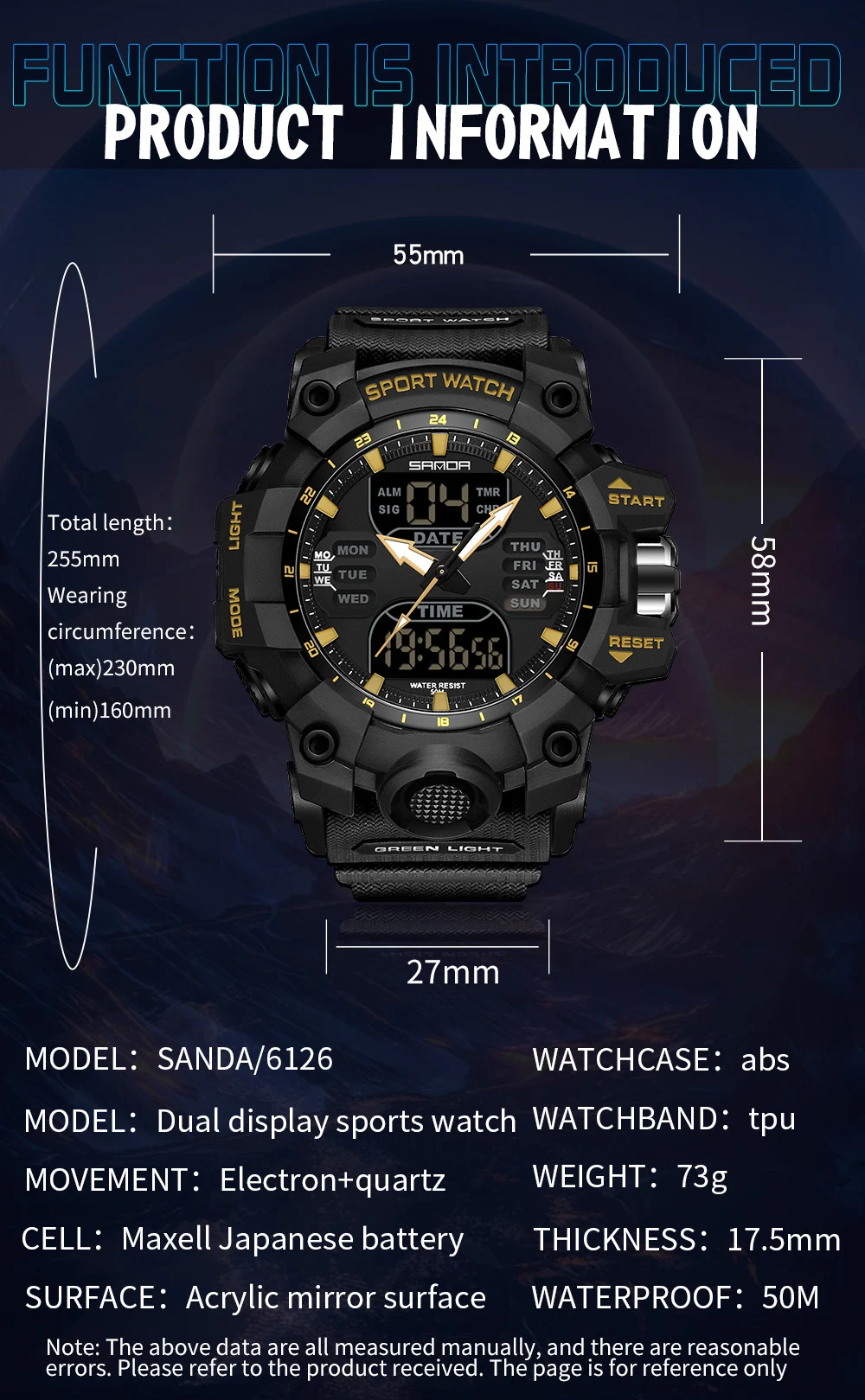 Men Watch Waterproof Men Watch Waterproof