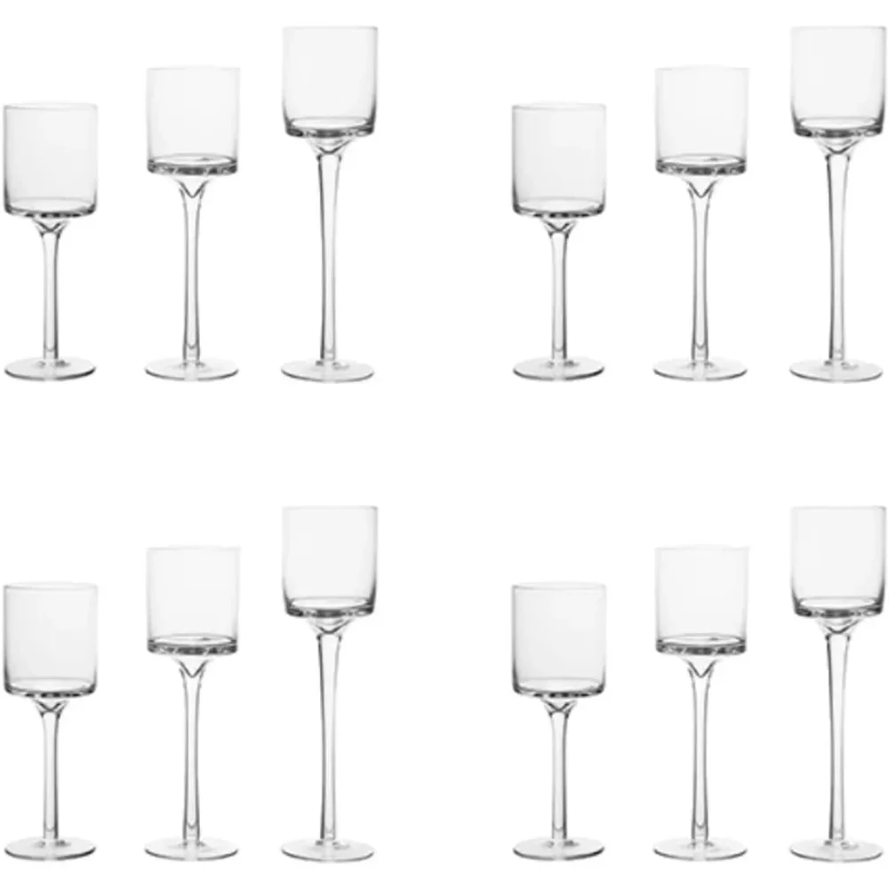 Elegant Clear Glass Tea Light Stand for Candles, Up to 6 cm (2.36 Inches) in Diameter,Centerpiece,Home Decor,Candle Holder, High
Elegant Clear Glass Tea Light Stand for Candles, Up to 6 cm (2.36 Inches) in Diameter,Centerpiece,Home Decor,Candle Holder, High