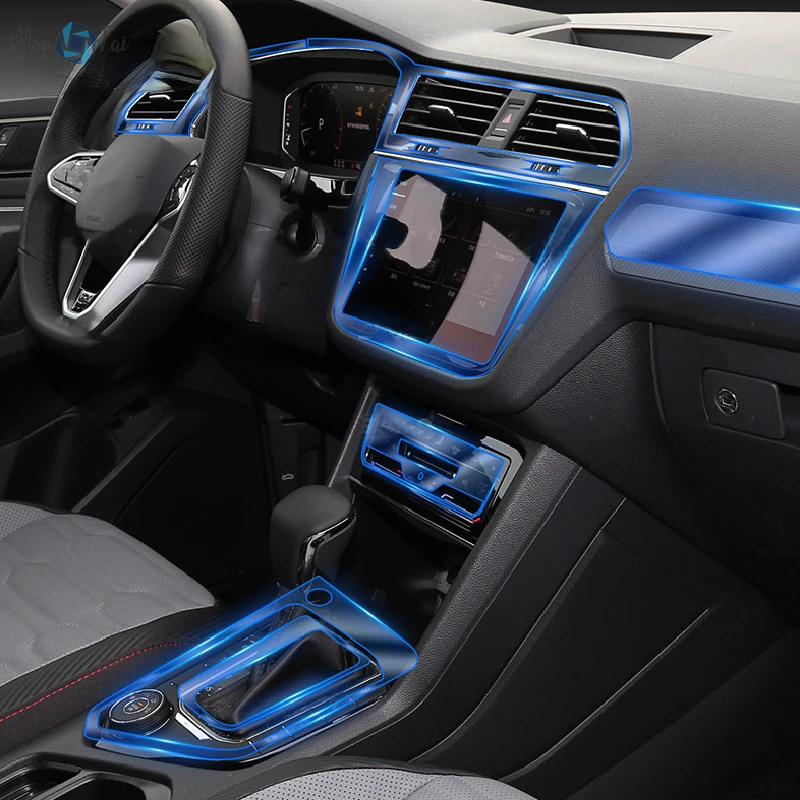 For Volkswagen Tiguan 2021 2022 Car Interior Center console Transparent TPU Protective film Anti-scratc Repair film Accessories
For Volkswagen Tiguan 2021 2022 Car Interior Center console Transparent TPU Protective film Anti-scratc Repair film Accessories