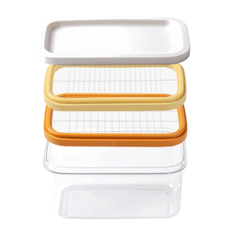 Butter Cheese Keeper Dish Container with Lid Cutter Slicer Storage Box for Home Kitchen
Butter Cheese Keeper Dish Container with Lid Cutter Slicer Storage Box for Home Kitchen