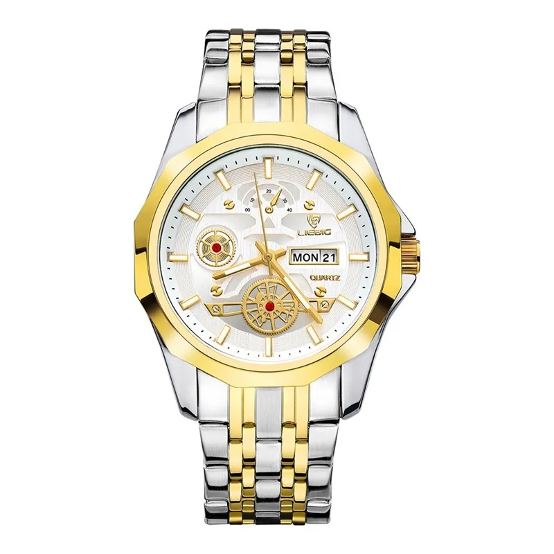 UTHAI L81 Men's Watch Luxury Gold Steel Band Original Hollow Carved Dial Calendar Waterproof Male's Fashion Quartz Clock Watches
UTHAI L81 Men's Watch Luxury Gold Steel Band Original Hollow Carved Dial Calendar Waterproof Male's Fashion Quartz Clock Watches