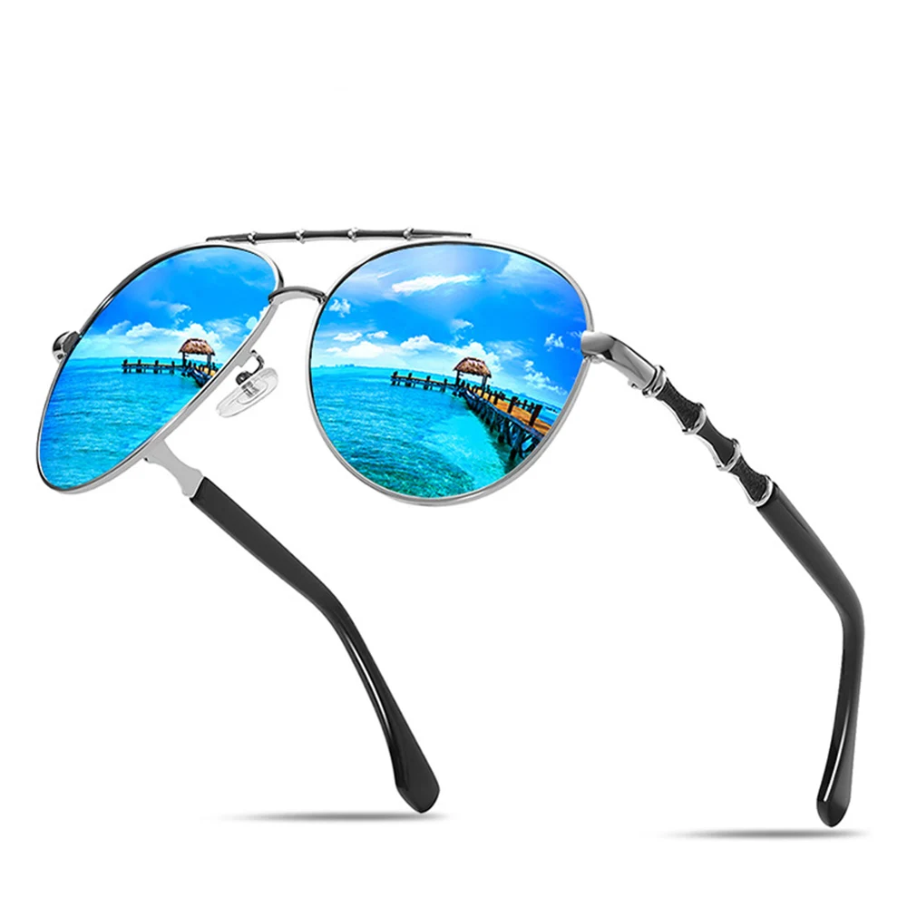 Al-mg Alloy Classic Bamboo Temple Sun Glasses Polarized Mirror Sunglasses Custom Made Myopia Minus Prescription Lens -1 to -6
Al-mg Alloy Classic Bamboo Temple Sun Glasses Polarized Mirror Sunglasses Custom Made Myopia Minus Prescription Lens -1 to -6
