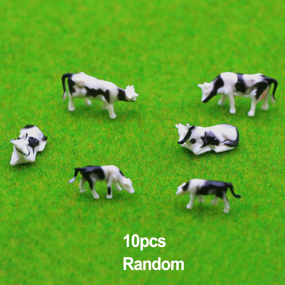10 Pcs HO 1:75 Diorama Model Cows Horse Sheep Plastic Animal Toys DIY Model Making Sand Table Building Layout Farm Scene Kits
10 Pcs HO 1:75 Diorama Model Cows Horse Sheep Plastic Animal Toys DIY Model Making Sand Table Building Layout Farm Scene Kits