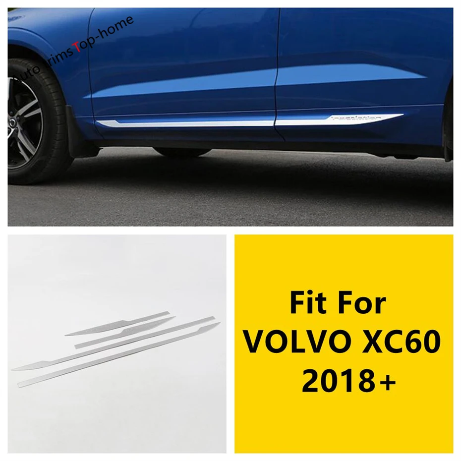 4 Pcs Stainless Steel Side Door Body Strip Molding Decoration Cover Trim Decal For VOLVO XC60 2018 -2021 Car Styling Accessories
4 Pcs Stainless Steel Side Door Body Strip Molding Decoration Cover Trim Decal For VOLVO XC60 2018 -2021 Car Styling Accessories