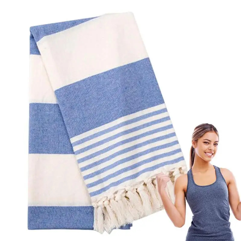 Turkish Beach Towel Fluffy Cotton Thick 36 X 70 Inch Chiffon Striped Pool Towels Fluffy Summer Big Swimming Towel For Adults
Turkish Beach Towel Fluffy Cotton Thick 36 X 70 Inch Chiffon Striped Pool Towels Fluffy Summer Big Swimming Towel For Adults
