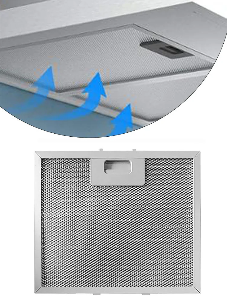 Stainless Steel Range Hood Filter 5 Layers Of Aluminized Grease Metal Mesh Extractor Vent Filter 400x300x9mm Range Hood Fitting
Stainless Steel Range Hood Filter 5 Layers Of Aluminized Grease Metal Mesh Extractor Vent Filter 400x300x9mm Range Hood Fitting