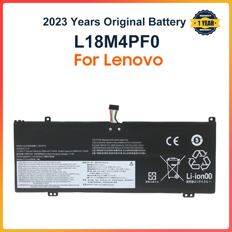 

L18M4PF0 L18C4PF0 Laptop Battery For Lenovo ThinkBook 13S 14S 13S-IWL 13S-20R90071GE 14S-IWL 14S-20RM0009US L18D4PF0