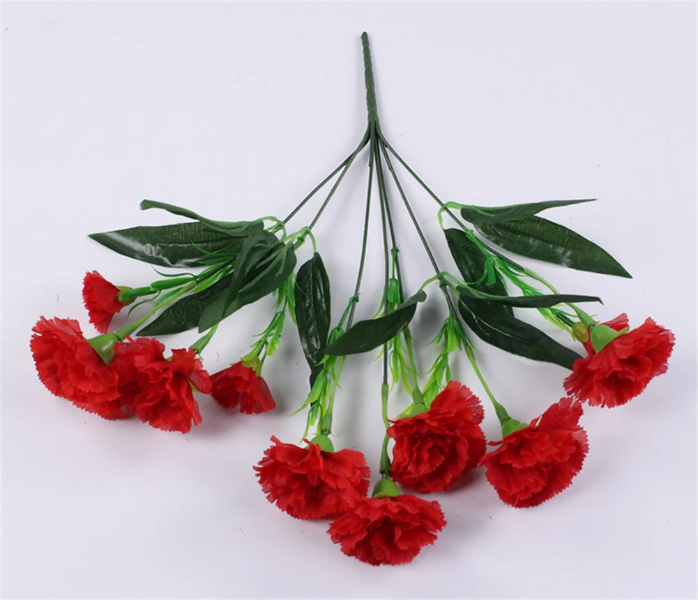 Flower Artificial Flower Home Iron Wire Party Plastic Silk Wedding Decor 10 7 Forks Artificial Flowers Durable
Flower Artificial Flower Home Iron Wire Party Plastic Silk Wedding Decor 10 7 Forks Artificial Flowers Durable