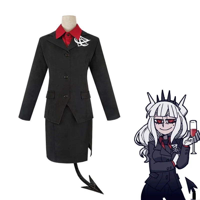 Game Cosolay Costumes Helltak Uniform Lucifer Costumes The CEO of Hell Skirt / Coat / Shirt / Tail Anime Women Costumes
Game Cosolay Costumes Helltak Uniform Lucifer Costumes The CEO of Hell Skirt / Coat / Shirt / Tail Anime Women Costumes