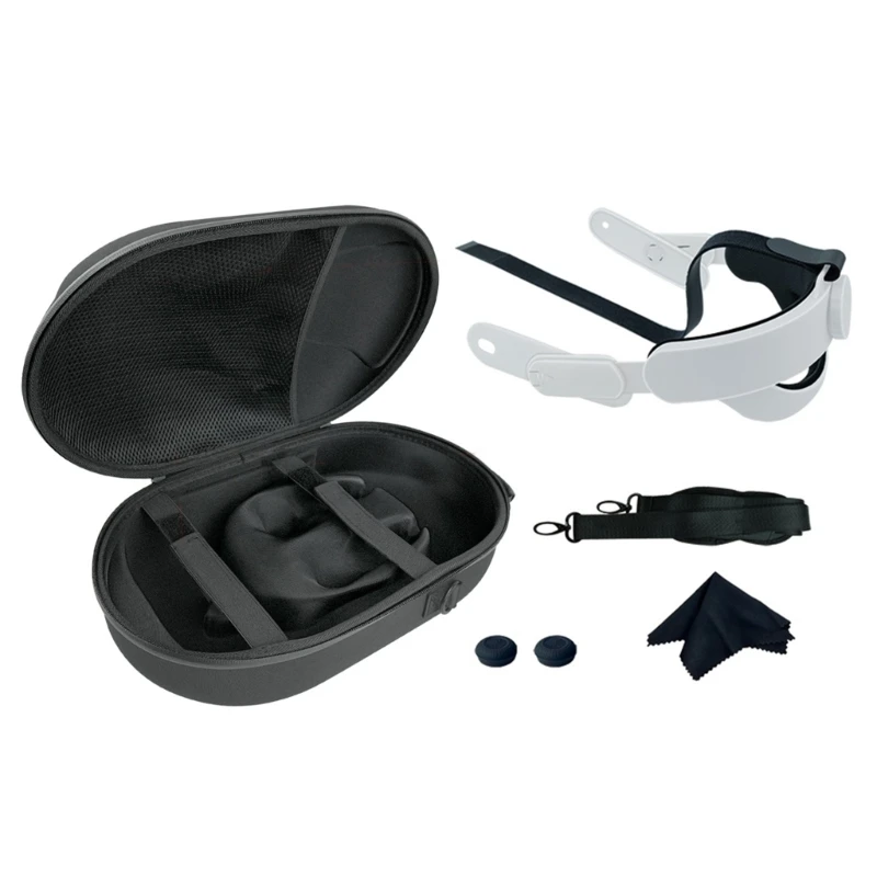 Travel friendly Case Head Straps for 3 Headset Accessories Durable Storage Bag Ergonomic Design Headband Replacement
Travel friendly Case Head Straps for 3 Headset Accessories Durable Storage Bag Ergonomic Design Headband Replacement