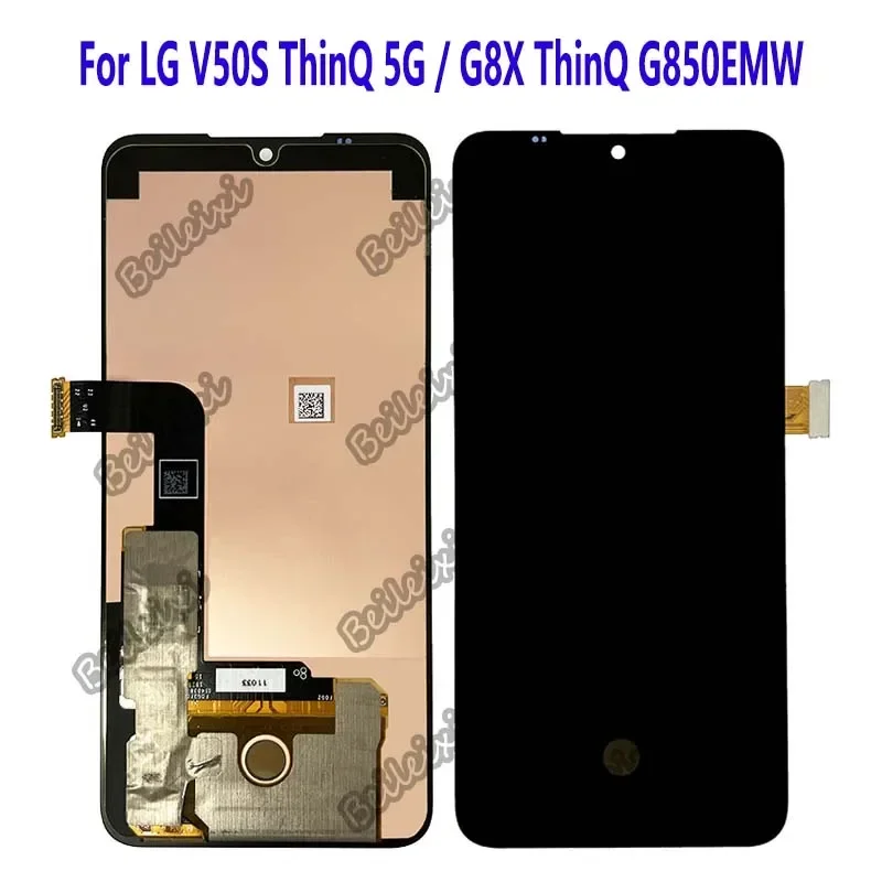 

For LG V50S ThinQ 5G V510N V510 LM-V510N LCD Display Touch Screen Digitizer Assembly For LG G8X ThinQ G850 G850EMW