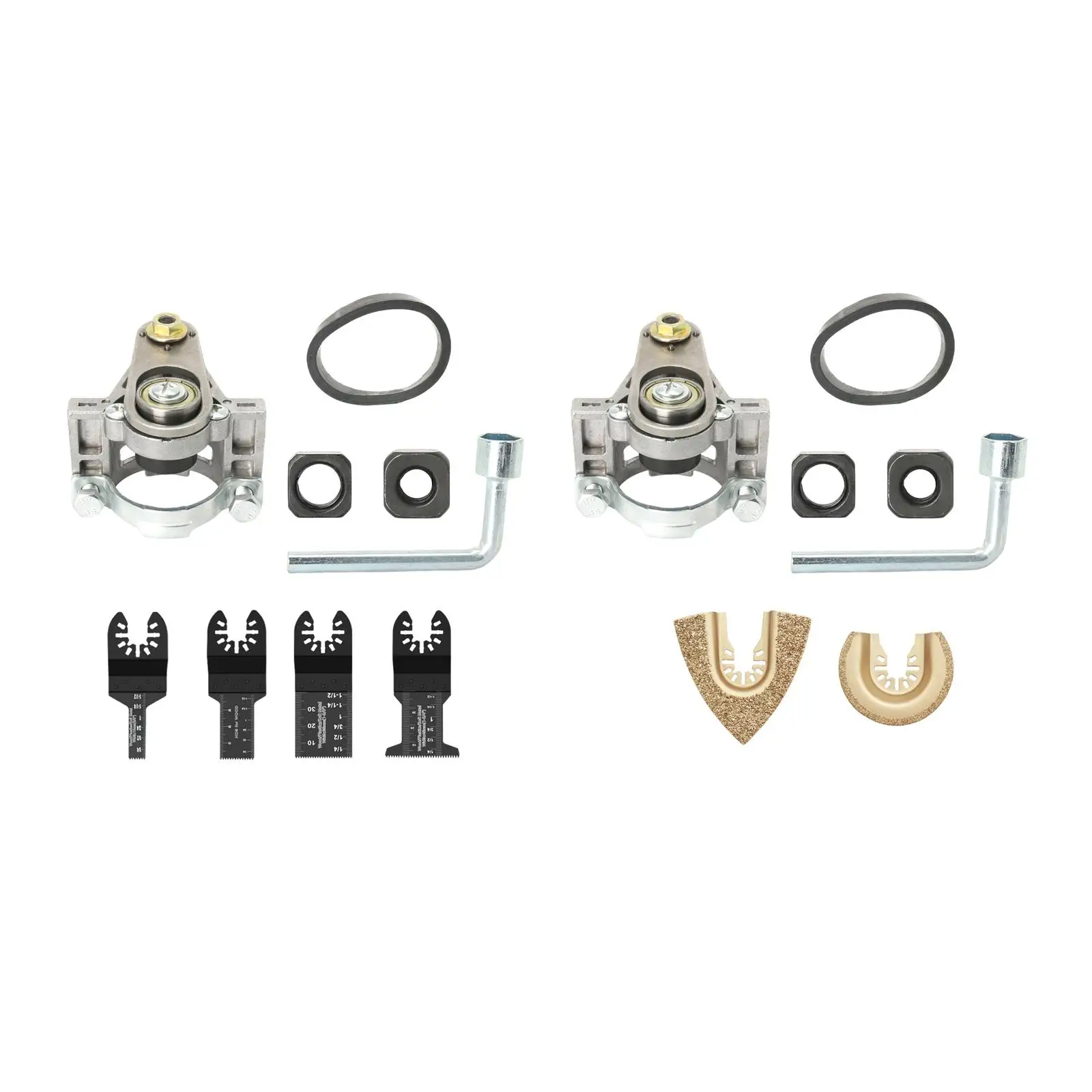 9 Pieces Angle Grinder Conversion Head Kits Professional Fitments Multifunction Converter for Mortar Gypsum Wall Pruning Cement
9 Pieces Angle Grinder Conversion Head Kits Professional Fitments Multifunction Converter for Mortar Gypsum Wall Pruning Cement
