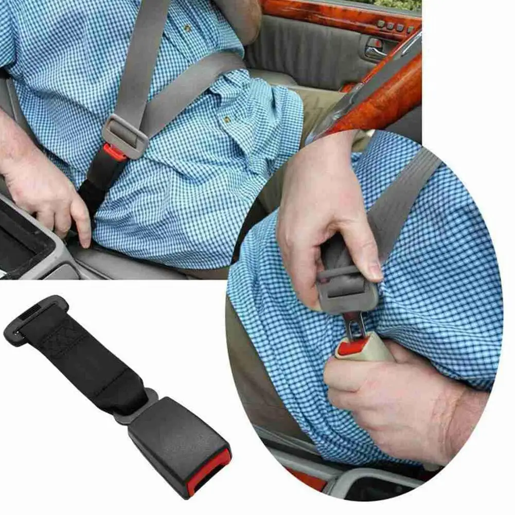 

Universal Car Safety Belt 29CM Seat Belt Extension Plug Extender Universal Seatbelt Buckle Lengthening Child Clip Adjustabl O2W7