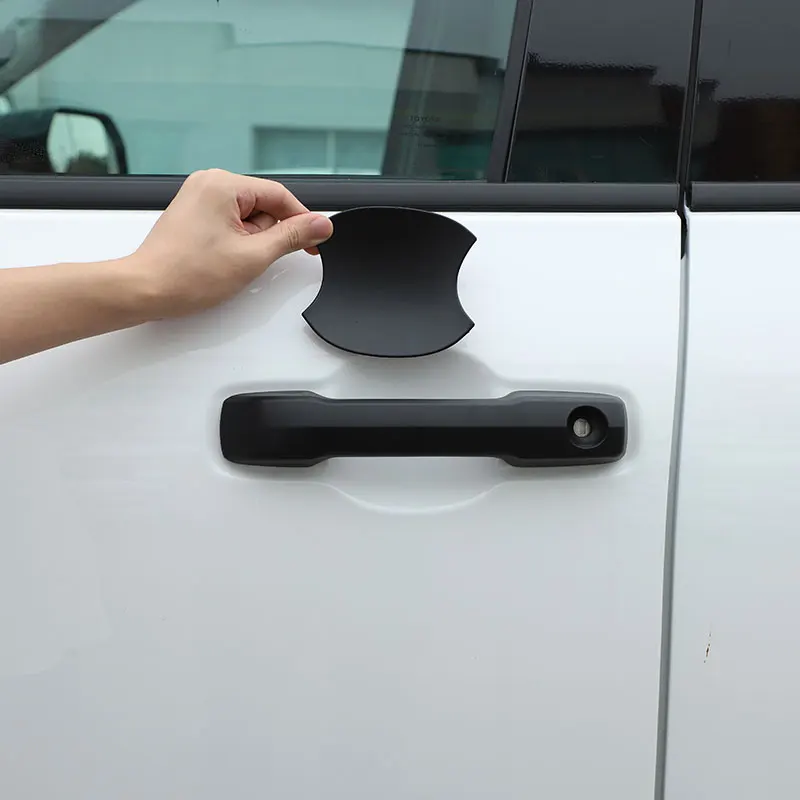 For Toyota Tundra 2022-2023 ABS Matte black/carbon fiber Car door bowl Cover Trim sticker Car Accessories
For Toyota Tundra 2022-2023 ABS Matte black/carbon fiber Car door bowl Cover Trim sticker Car Accessories