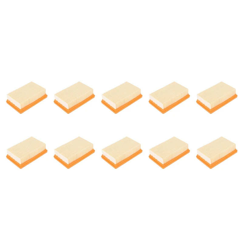 New 10X Vacuum Cleaner Filter Replacement For KARCHER Flat-Pleated MV4 MV5 MV6 WD4 WD5 WD6 P PREMIUM WD5
New 10X Vacuum Cleaner Filter Replacement For KARCHER Flat-Pleated MV4 MV5 MV6 WD4 WD5 WD6 P PREMIUM WD5