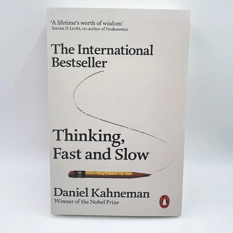 

Thinking Fast and Slow Reading English Books Adult A Lifetimes Worth of Wisdom Economic Management Books Daniel Kahneman