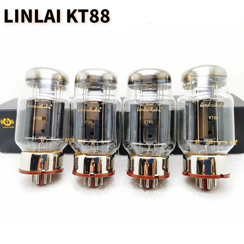 

LINLAI KT88 Vacuum Tube Replaces KT88 6550 Tubes for Electronic Tube Amplifier HIFI Audio Amp Original Exact Match Genuine