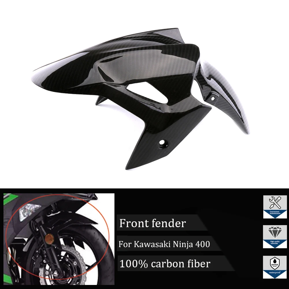 Подходит для Kawasaki Ninja400 Z400, 2018, 2019, 2021, 2022 Мотоциклетные аксессуары, 100% углеродное волокно передние брызговики
Подходит для Kawasaki Ninja400 Z400, 2018, 2019, 2021, 2022 Мотоциклетные аксессуары, 100% углеродное волокно передние брызговики