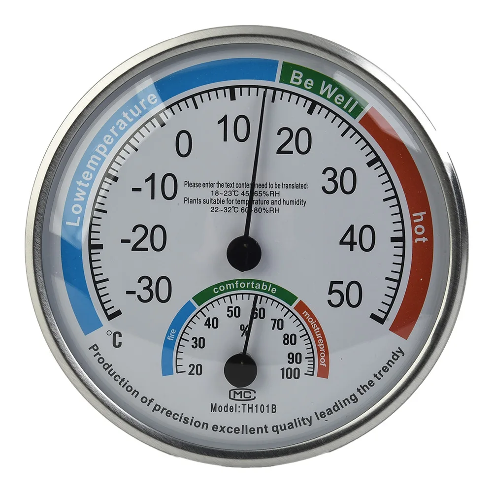 Thermometer Hygrometer Thermo Analog Humidity Indoor Climate Control Home Office Outdoor Garden Restaurant Measuring Tool
Thermometer Hygrometer Thermo Analog Humidity Indoor Climate Control Home Office Outdoor Garden Restaurant Measuring Tool