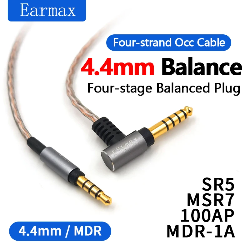 For SONY Audio Technica MDR-1A 1000X 1000XM2 1000XM3 MSR7 SR5 Earphone Replaceable 4.4mm 2.5mm Balanced to 3.5mm Upgrading Cable
For SONY Audio Technica MDR-1A 1000X 1000XM2 1000XM3 MSR7 SR5 Earphone Replaceable 4.4mm 2.5mm Balanced to 3.5mm Upgrading Cable