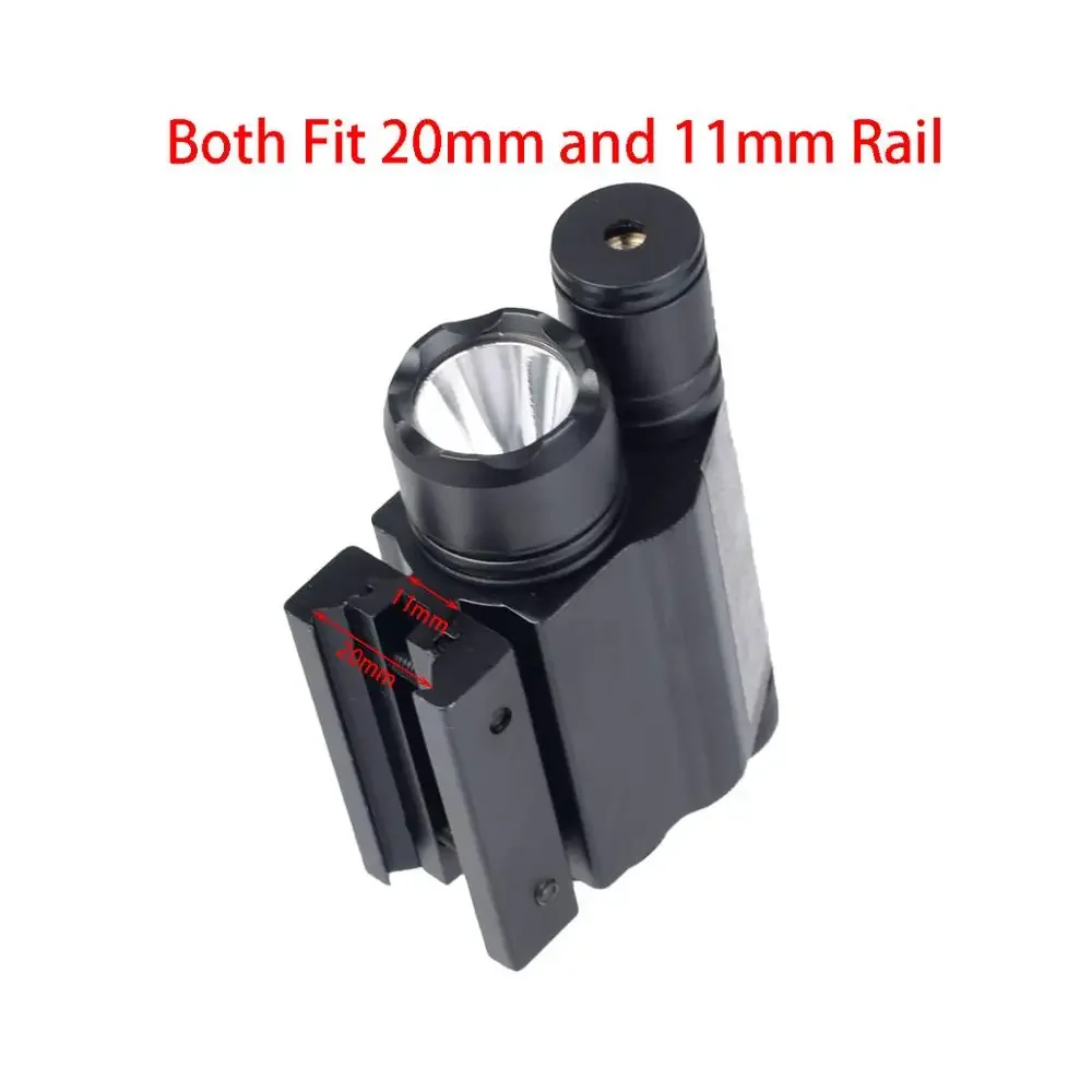 Tactical LED Flashlight Adjustable Brightness Green Red Laser Sight For11mm 20mm Rail Airsoft Picatinny pistol strobe Light
Tactical LED Flashlight Adjustable Brightness Green Red Laser Sight For11mm 20mm Rail Airsoft Picatinny pistol strobe Light
