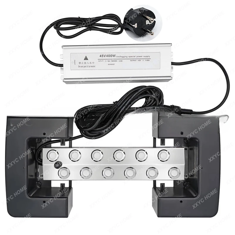 2/4/6/8/10/12 Head Ultrasonic Mist Maker Fogger Stainless Steel Air Humidier Garden/Rockery/Pool Fog Sprayer Generator 
2/4/6/8/10/12 Head Ultrasonic Mist Maker Fogger Stainless Steel Air Humidier Garden/Rockery/Pool Fog Sprayer Generator