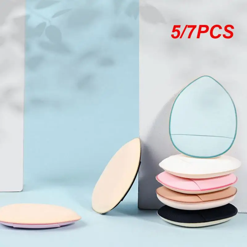 

5/7PCS Fashion Colorful Smooth Wet Dual Use Cosmetic Puff Foundation Makeup Sponge Powder Puff Beauty Makeup Tools