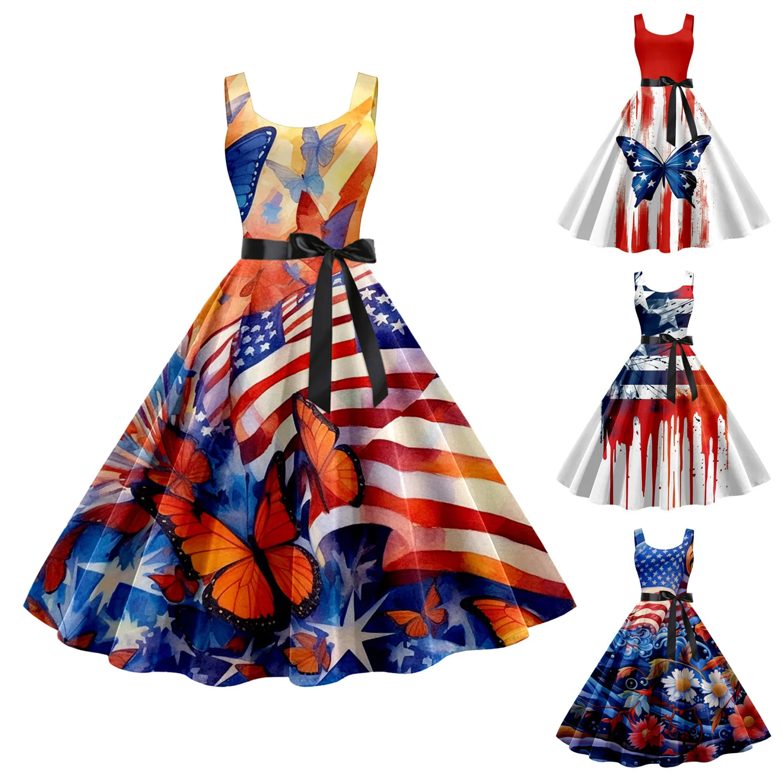 Vintage Cocktail Dresses For Women Casual Summer Sleeveless Knee Length Retro A Line Flared Swing Formal Prom plus Size Dresses
Vintage Cocktail Dresses For Women Casual Summer Sleeveless Knee Length Retro A Line Flared Swing Formal Prom plus Size Dresses