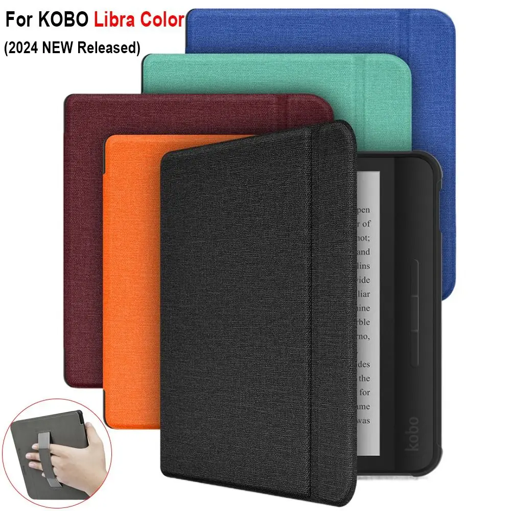 Цветная электронная книга для KOBO Libra 7 дюймов, новинка 2024 года, смарт-Обложка N428 с поддержкой рук, защитный чехол с функцией автоматического сна/пробуждения
Цветная электронная книга для KOBO Libra 7 дюймов, новинка 2024 года, смарт-Обложка N428 с поддержкой рук, защитный чехол с функцией автоматического сна/пробуждения