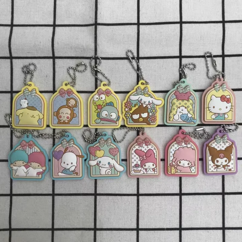 Hello Kitty Keychain Sanrio Kawaii Anime Figure Cute Kuromi Cinnamoroll My Melody Rubber Mascot Pendant Kt Cat Toys Gift
Hello Kitty Keychain Sanrio Kawaii Anime Figure Cute Kuromi Cinnamoroll My Melody Rubber Mascot Pendant Kt Cat Toys Gift