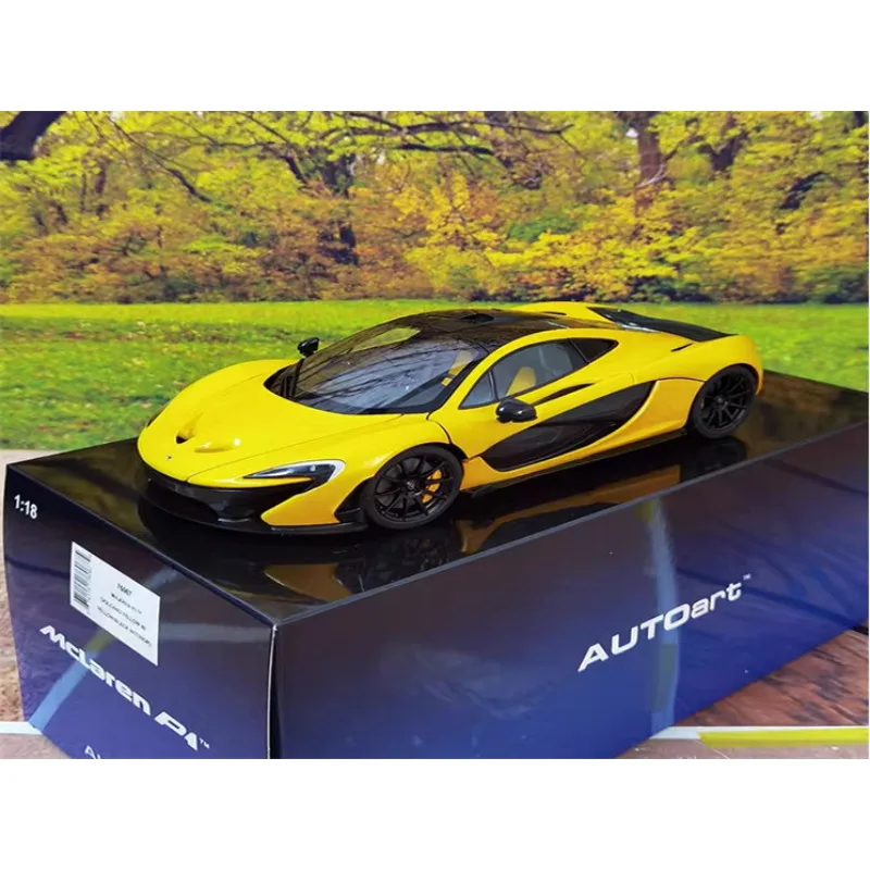 Модель автомобиля AUTOART 1:18 для McLaren P1, литой станок из сплава, желтая игрушка для мальчиков, подарок, хобби, демонстрация коллекции
Модель автомобиля AUTOART 1:18 для McLaren P1, литой станок из сплава, желтая игрушка для мальчиков, подарок, хобби, демонстрация коллекции