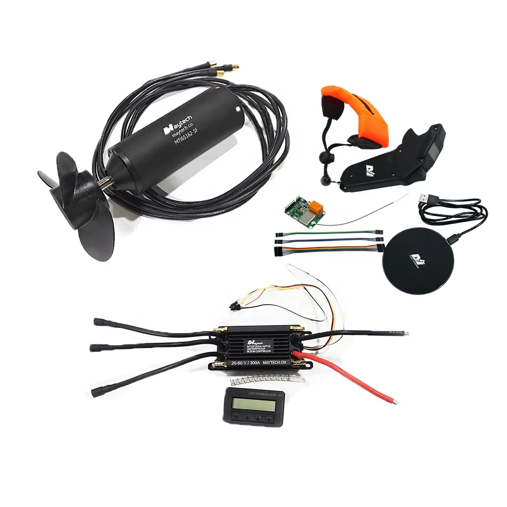 YYHC-Kit 300A 32bit Waterproof ESC+ 65162 120KV Motor + Waterproof Remote Electric Foil Kit Underwater Thruster
YYHC-Kit 300A 32bit Waterproof ESC+ 65162 120KV Motor + Waterproof Remote Electric Foil Kit Underwater Thruster