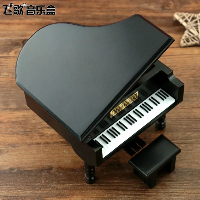 Decor Music Boxes Mini Constellation Hand cranked Wooden Simulated Piano Golden Movement Music Box Creative Gift
Decor Music Boxes Mini Constellation Hand cranked Wooden Simulated Piano Golden Movement Music Box Creative Gift