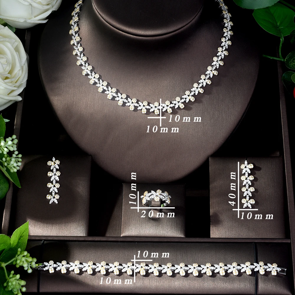 Fashion Hotsale African 4pcs Bridal Jewelry Sets New Fashion Dubai Jewelry Set For Women Wedding Party Accessories Design N-864
Fashion Hotsale African 4pcs Bridal Jewelry Sets New Fashion Dubai Jewelry Set For Women Wedding Party Accessories Design N-864