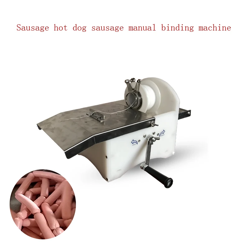 Sausage Binding Machine Manual Sausage Knotter Quantitative Sectioning Machine Sausage Hot Dog Binding Machine
Sausage Binding Machine Manual Sausage Knotter Quantitative Sectioning Machine Sausage Hot Dog Binding Machine