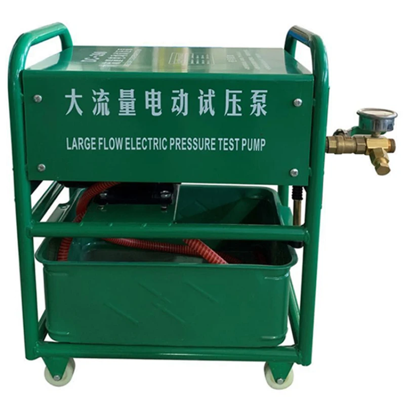 Super-large-flow electric pressure test pump pressure pipeline side leakage presser 400 kg high-pressure 
Super-large-flow electric pressure test pump pressure pipeline side leakage presser 400 kg high-pressure