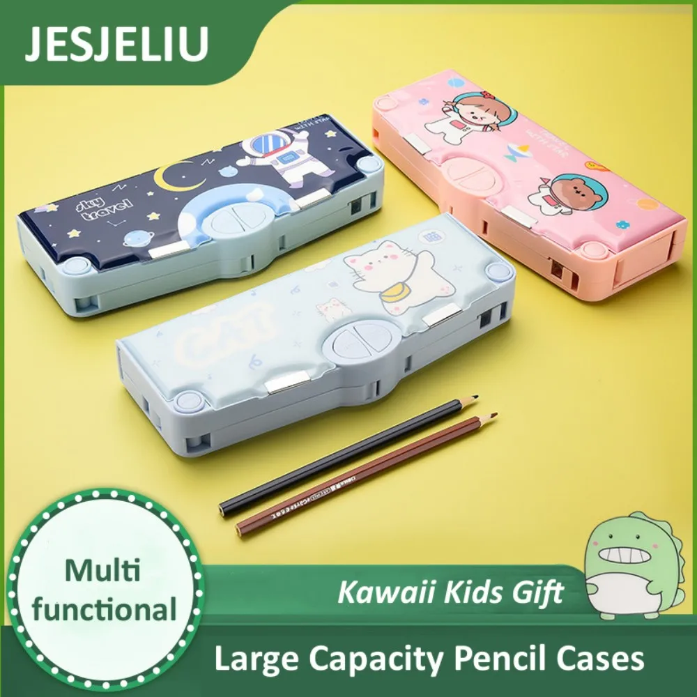 Multifunctional Pencil Box School Student Stationery Box Children Pencil Storage Box Novelty Large Capacity Pencil Case Gift
Multifunctional Pencil Box School Student Stationery Box Children Pencil Storage Box Novelty Large Capacity Pencil Case Gift