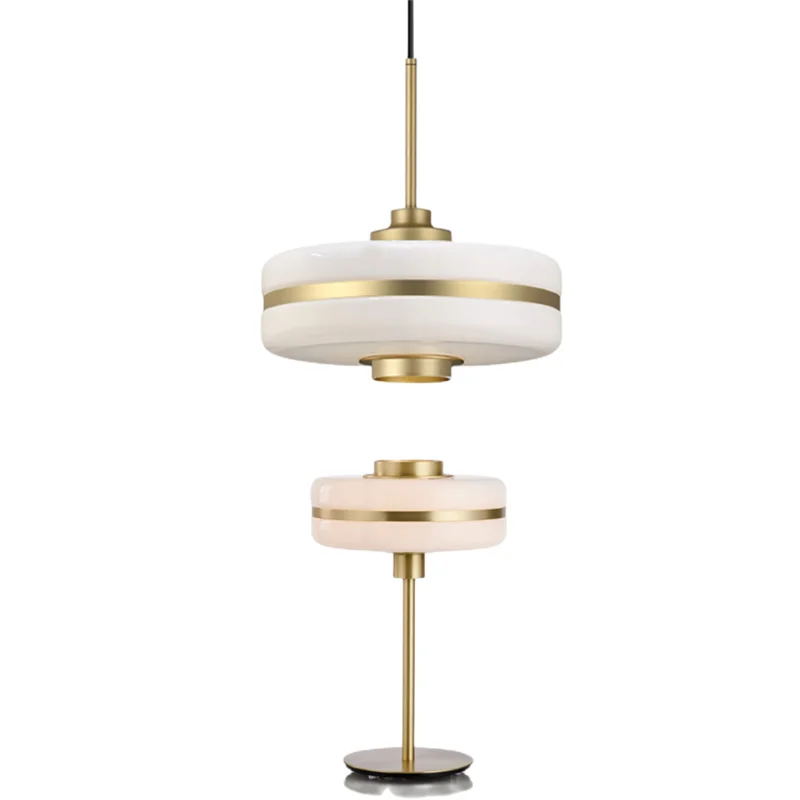 2023 Milky Glass Gold pendant light Modern Nordic Hanging Lamps Kitchen living room decoration Circular indoor led lighting
2023 Milky Glass Gold pendant light Modern Nordic Hanging Lamps Kitchen living room decoration Circular indoor led lighting