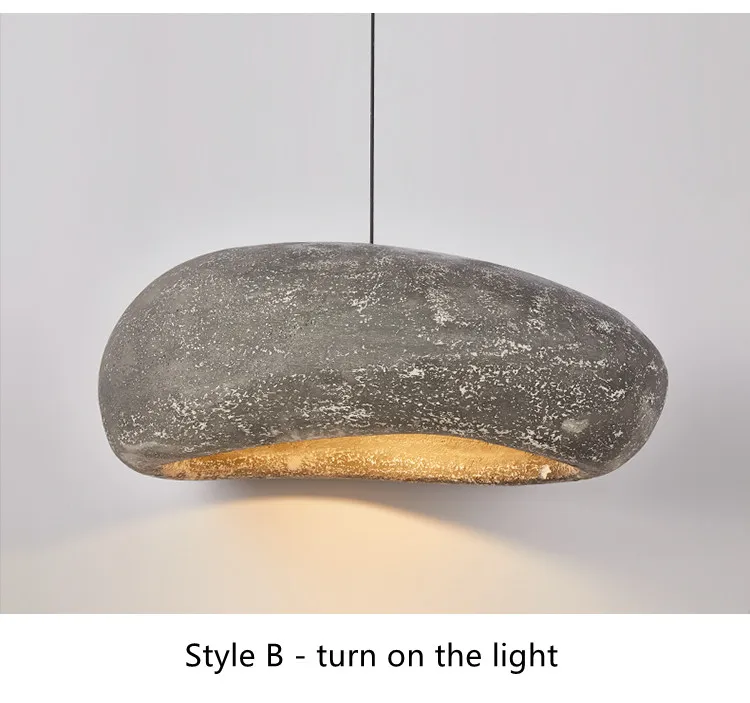 Nordic Handmade Wabi Sabi Restaurant Chandelier Japan Style Indoor Loft LED Hanging Light Kitchen Island Cafe Shope Pendant Lamp Nordic Handmade Wabi Sabi Restaurant Chandelier Japan Style Indoor Loft LED Hanging Light Kitchen Island Cafe Shope Pendant Lamp