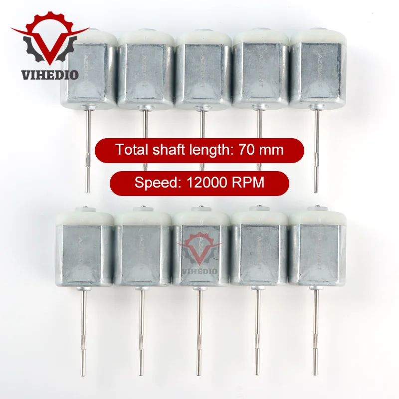 10 PCS OEM Motor FC280 DC 12000 RPM 70mm DIY Engine For Car Replacement Power Accesseries Forward Rotation Toy High Quality
10 PCS OEM Motor FC280 DC 12000 RPM 70mm DIY Engine For Car Replacement Power Accesseries Forward Rotation Toy High Quality