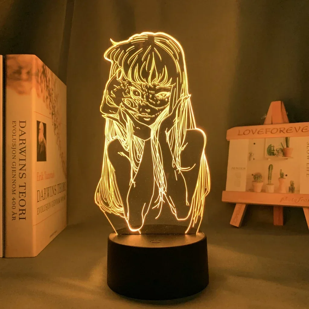 Anime Junji Ito Collection Tomie for Bedroom Decor 3D Led Night Light Birthday Gift Manga Nightlight Junji Ito Figures Lamp
Anime Junji Ito Collection Tomie for Bedroom Decor 3D Led Night Light Birthday Gift Manga Nightlight Junji Ito Figures Lamp