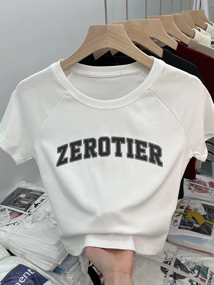 Women's T-shirt Harajuku Letter Print Tops Retro Korean Y2k Vintage T-shirts Clothes Fashion Streetwear Baby Tee Top 2023 Summer
Women's T-shirt Harajuku Letter Print Tops Retro Korean Y2k Vintage T-shirts Clothes Fashion Streetwear Baby Tee Top 2023 Summer