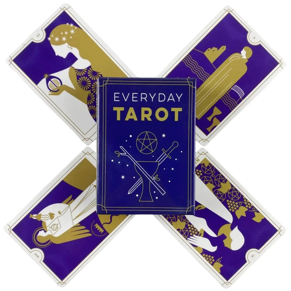 Everyday Rider Tarot Cards A 78 Deck Oracle English Visions Divination Edition Borad Playing Games
Everyday Rider Tarot Cards A 78 Deck Oracle English Visions Divination Edition Borad Playing Games